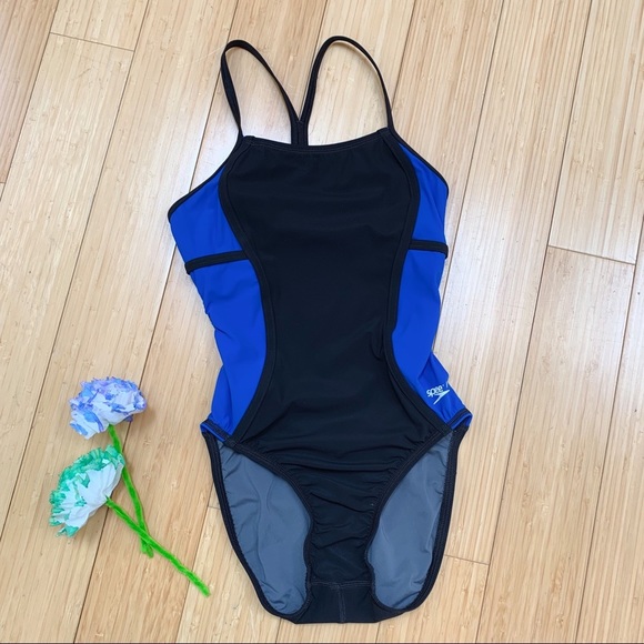 Speedo Other - Speedo Power Plus One Piece Bathing Suit, 8.